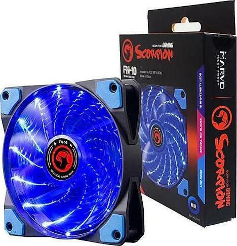 MARVO FN10 ΑΝΕΜΙΣΤΗΡΑΚΙ ΚΟΥΤΙΟΥ ΜΕ ΜΠΛΕ LED