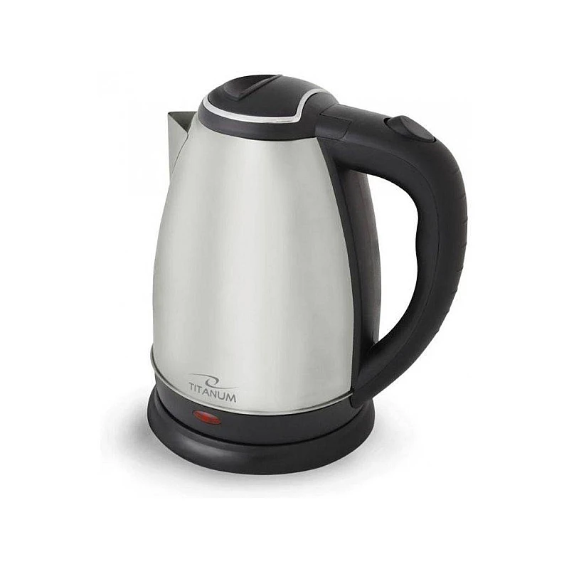 Ηλεκτρικός Βραστήρας Titanum TKK001I, 1800W, 1,8 L, Αυτόματη απενεργοποίηση, ανοξείδωτο / μαύρο